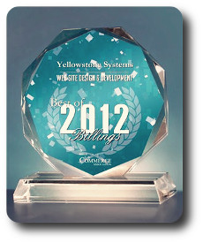 Yellowstone Systems award winning websites